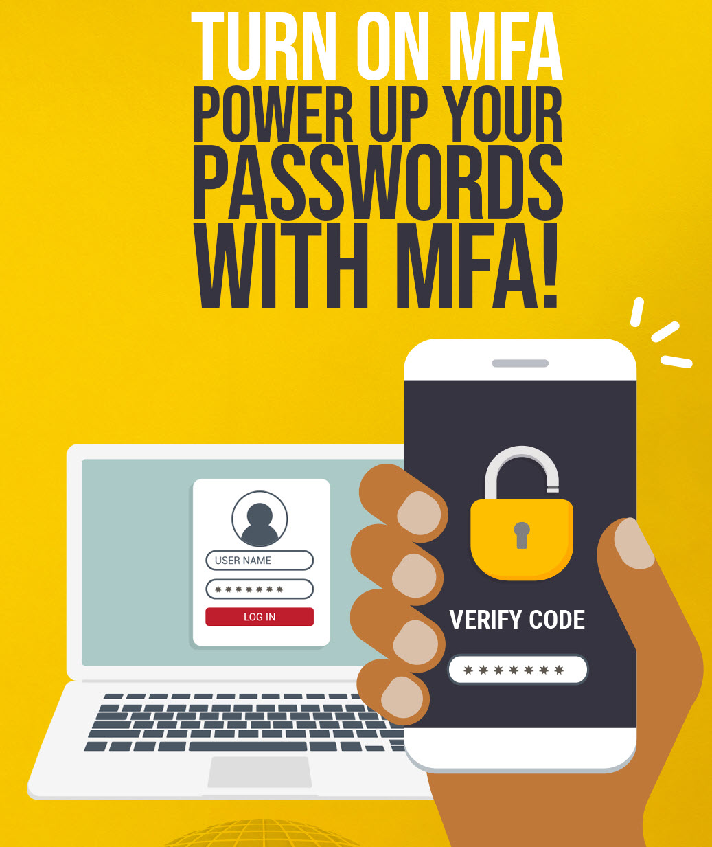 Turn on MFA