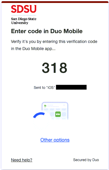 Duo Verified Push Three Digits