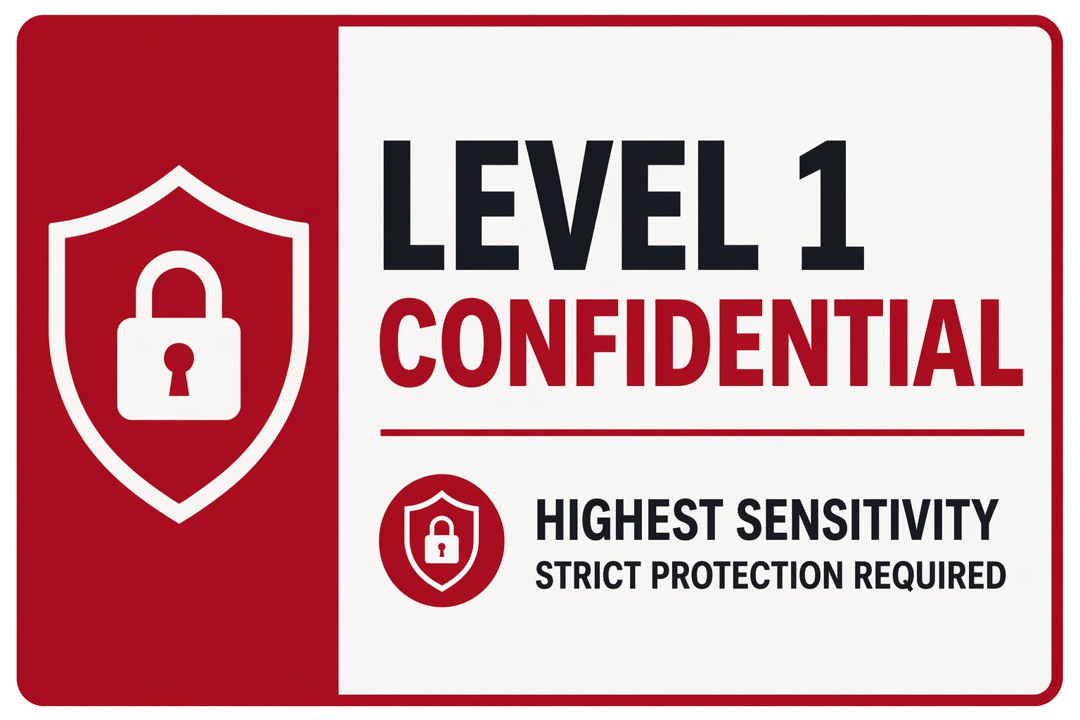 Level 1 (L-1 Confidential)